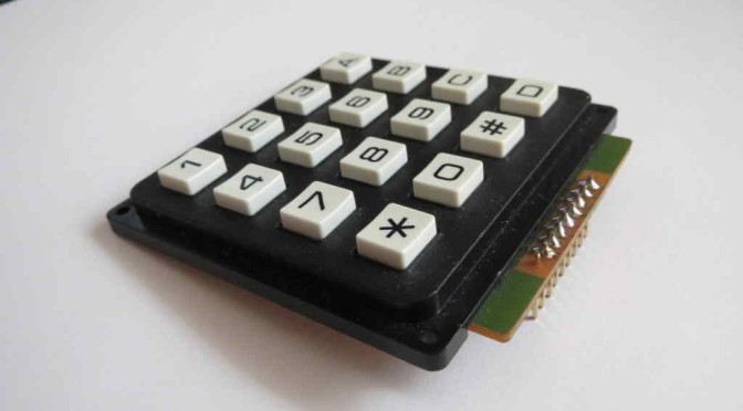 Arduino Matrice 4×4